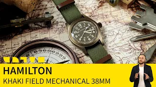 Легендарные часы Field Watch HAMILTON Khaki Field Mechanical 38mm