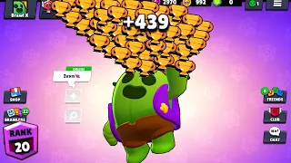 SPIKE NONSTOP to 500 TROPHIES! Brawl Stars