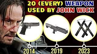 20 (Every) Insane Weapons Used By John Wick In Every Movie And Comic Books - Explored