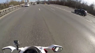 HONDA CBR1000RR | Москва. Прохват по Ленинградке в центр