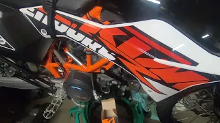 KTM oil change 2020