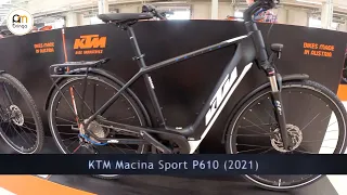 KTM Macina Sport P610 (2021) [trekking pedelec] - Ambringa Ebike Videók