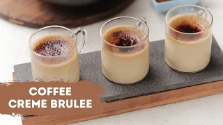 Coffee Crème Brulee | Coffee Dessert Recipe | कॉफी लवर्स के लिए रेसिपी | Sanjeev Kapoor Khazana