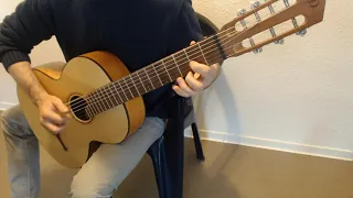 Ой, то не вечер - на семиструнной гитаре.   Russian folk song, Russian Guitar (7 Strings)