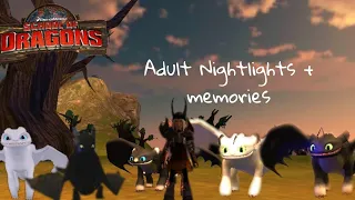 School of Dragons : Summarhildr event - Adult Nightlights + memories