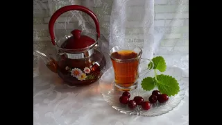 Чёрный чай с плектрантусом (комнатной мятой) и вишней – ароматный, терпкий, вкусный!