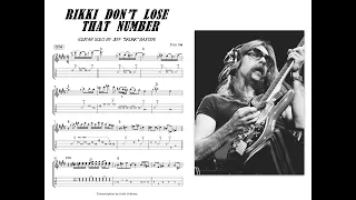 Rikki Don't Lose That Number guitar solo by Jeff "Skunk" Baxter #steelydan #guitarsolo