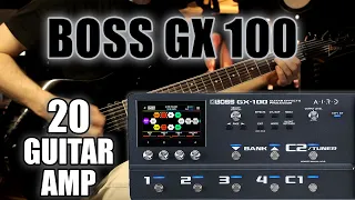 BOSS GX 100 | Часть 1. Гитарные головы