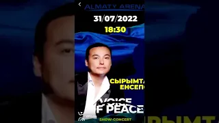 Daneliya will perform at Voice of Peace in Almaty