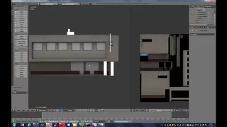 [Blender] Modelování nádražní budovy Horusice - timelapse