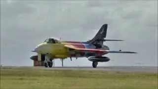 Hawker Hunter fast jet fighter - Miss Demeanour - superb display