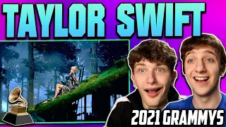 Taylor Swift - 'Cardigan / August / Willow' 2021 Grammys LIVE REACTION!!
