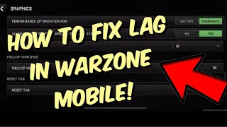 How To Fix Lag In Warzone Mobile - Quickest Way To Fix Lag!