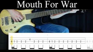 Mouth For War (Pantera) - Bass Cover (With Tabs) by Leo Düzey