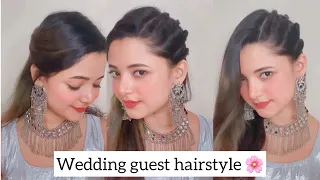 Wedding guest hairstyle🤍 ~ Part-1 #shorts