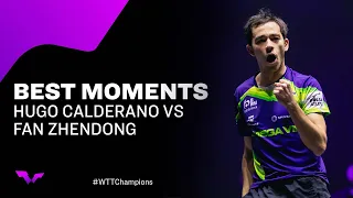 Best Moments | Hugo Calderano vs Fan Zhendong | Men's Singles SF | WTT Champions Incheon 2024