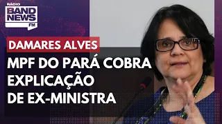 MPF do Pará cobra explicação de Damares Alves após falas sobre tráfico de crianças