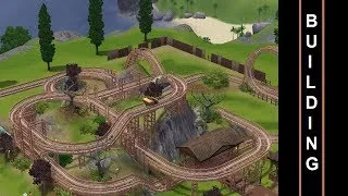 The Sims 3 - Roller Coaster Building - Haunted Hill -