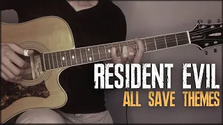 Resident Evil | All Save Room Themes | Acoustic Guitar