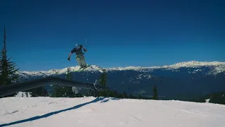 Nigel Ziegler shredding Whistler Blackcomb