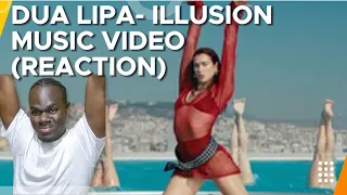 DUA LIPA- ILLUSION MUSIC VIDEO REACTION