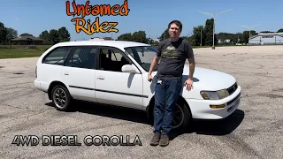 UNTAMED RIDEZ: Chris’ 4WD Diesel Corolla