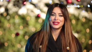 Ани Лорак поздравляет зрителей RUSONG TV с новым годом 2017