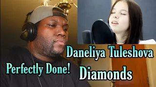 Daneliya Tuleshova - Diamonds (Rihanna cover) Made for EU | Reaction