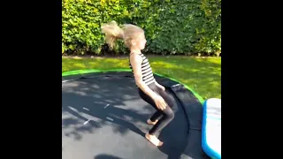 lær at lave flikflak på trampolin🤍 /Isabell og Emilia