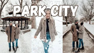 PARK CITY UTAH - Exploring downtown Park city | Travel Vlog