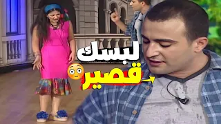 🤭أحمد السقا يحرج منى زكي بطريقه غبيه جدآ😳|  إتلم يا سقا