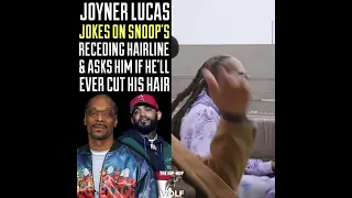 joyner lucus goes in on snoop hair line