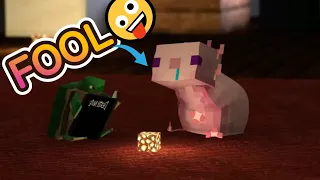 🤪Very Fool Axolotl of MINECRAFT🤪 Compilation #parotter  #shorts