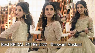 Bride Surprises Groom With Deewani Mastani Dance Entry | Pakistani Wedding 2022 | @ayshaafaraz