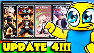 UPDATE 4 SNEAK PEAKS!!! (Anime Punch Simulator!)