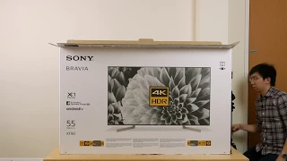 Sony XF90 (X900F) 4K TV Unboxing + Picture Settings
