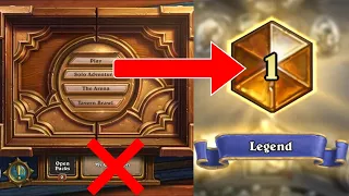 How I Got Hearthstone's Highest Rank Without Building A Deck