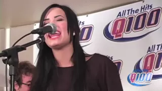 Demi Lovato "La La Land" Live on The Bert Show