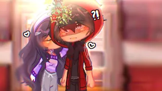Kissing Under A Mistletoe Meme ♡ || Aphmau - MyStreet S1 AU || Gacha Club Trend