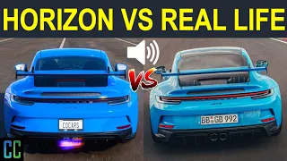 Forza Horizon 5 vs. Real Life | 2021 Porsche 911 GT3 Sound Comparison