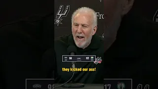 Coach Pop couldn't believe this reporter 💀