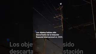 🛰️ La presencia de extrañas luces en el cielo de California causó asombro