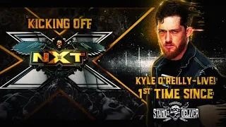 Kyle O'Reilly Returns and wants one thing Karrion Kross and the NXT Championship (Full Segment)