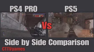 Call of Duty: Vanguard PS4 vs PS5