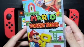 Mario vs. Donkey Kong (Game Card) Nintendo Switch OLED Gameplay