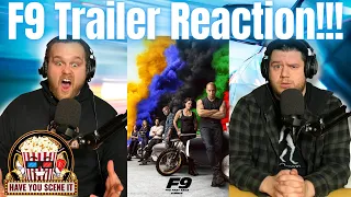 F9 FAST AND FURIOUS TRAILER REACTION!!! FANS OF THE FRANCHISE WILL LOVE THIS TRAILER REACTION!!!