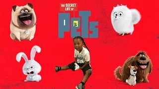 The Secret life of pets | 3 year old break dancing! |  vlog