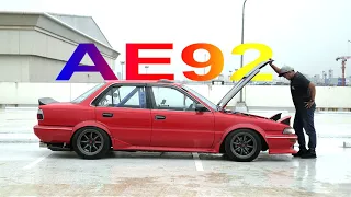 AE92 / Levin Trueno Face / Corolla Levin / English Subtitle