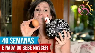 40 semanas e nada de bebê nascer... Até quando esperar?