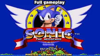 Sonic 1 Definitive SHC 2021 DEMO Full gameplay!